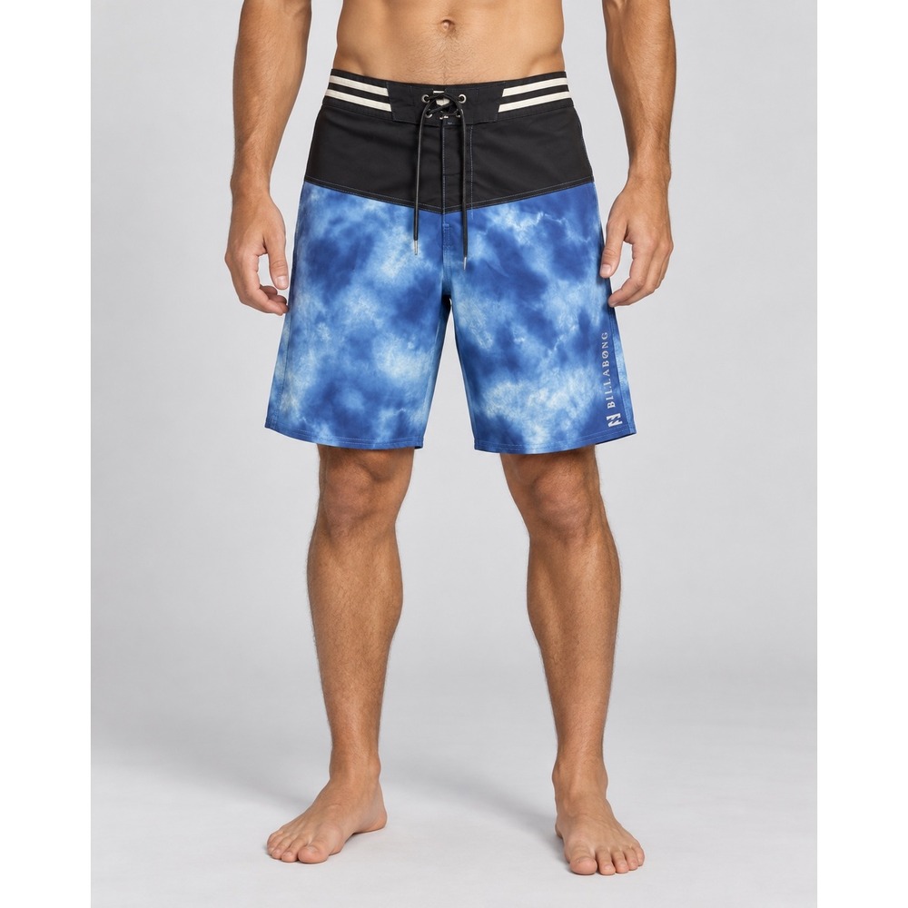 Billabong Platinum X Jack Freestone Blue Tie Dye Board Shorts Mens 30 M1167FLH